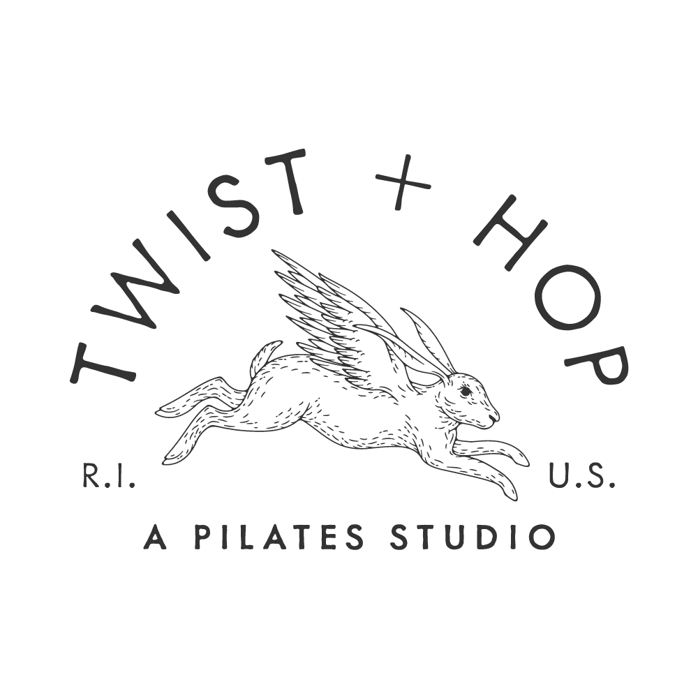 hare pilates studio branding